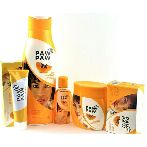 Paw Paw Papaya Clarifying Lotion 500ml, Tube Cream 1oz, Jar Cream 300ml,+ soap 7oz