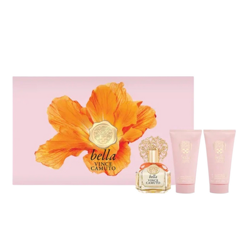 Vince Camuto Bella Eau de Parfum Perfume for Women, Floral and Fruity Scent 3set