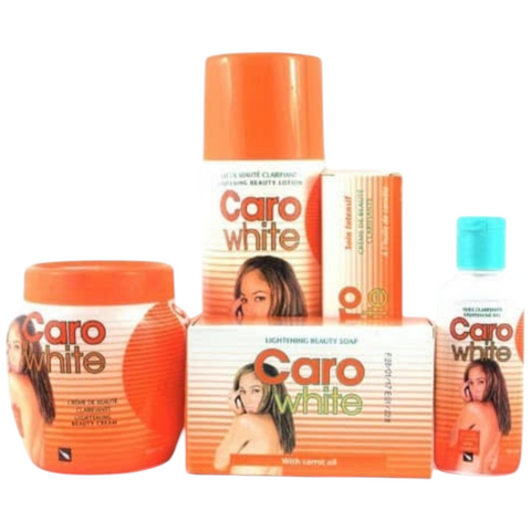 Caro White Set-3/ 6set/5set (Lotion 500ml + Cream 500ml + Soap 6.3oz)