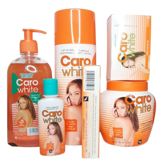 Caro White Set-3/ 6set/5set (Lotion 500ml + Cream 500ml + Soap 6.3oz)