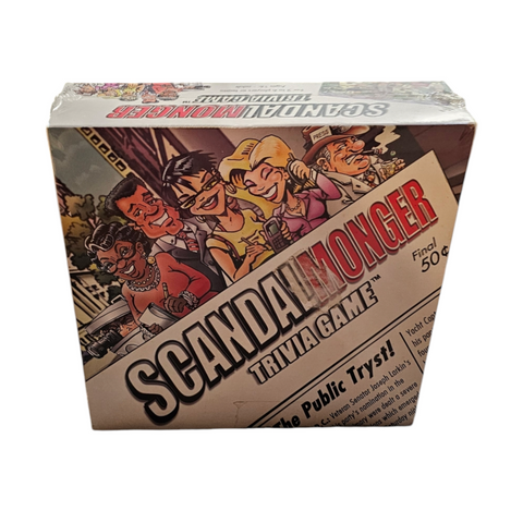 Scandal Monger Trivia Game on sale