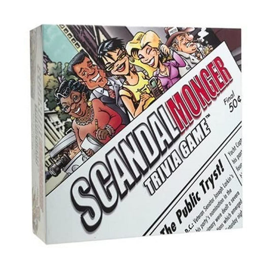 Scandal Monger Trivia Game on sale