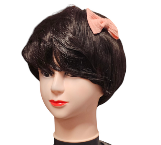 2025 Lovely pixel cut That Looks Just Like Your Own Hair Period/ With Removable bow