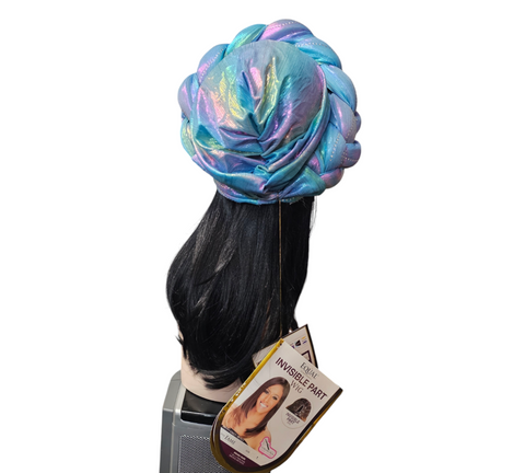 One Of The Kind Get Only From Our Store 16inches Layer Elegant Cut Auto Gele Already Made, Ready To Wear African Headtie