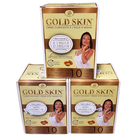 GOLD SKIN Clarifying Cream with Argan Oil(3pack)