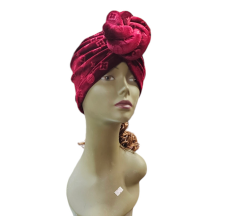 Women Headtie With Hair attach Into It Easy For Everyday Use