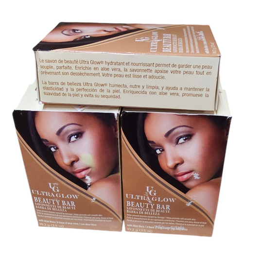 UG Ultra Glow Shea Butter Bar 3.5oz(3pack)