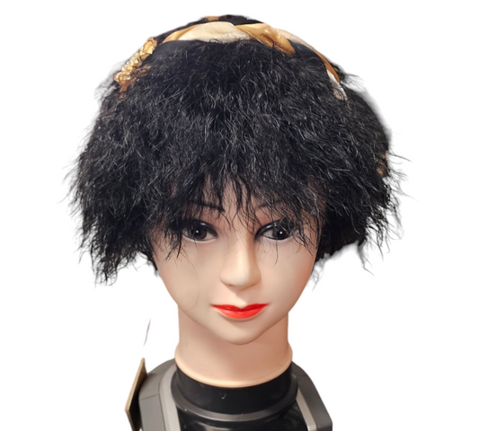 This Wig Is Just So Beautiful Wet And Wave Look Natural Look Pixel Cut With A Headband/Heat Resistant Synthetic wig