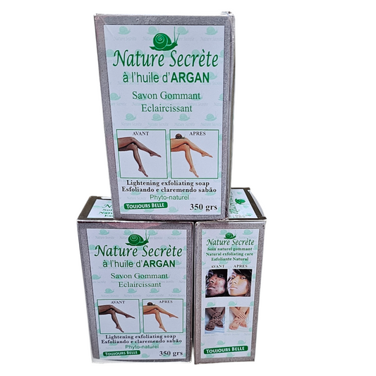 Argan Oil Soap by NATURE SECRETE(pack of 3)