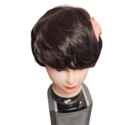 2025 Lovely pixel cut That Looks Just Like Your Own Hair Period/ With Removable bow