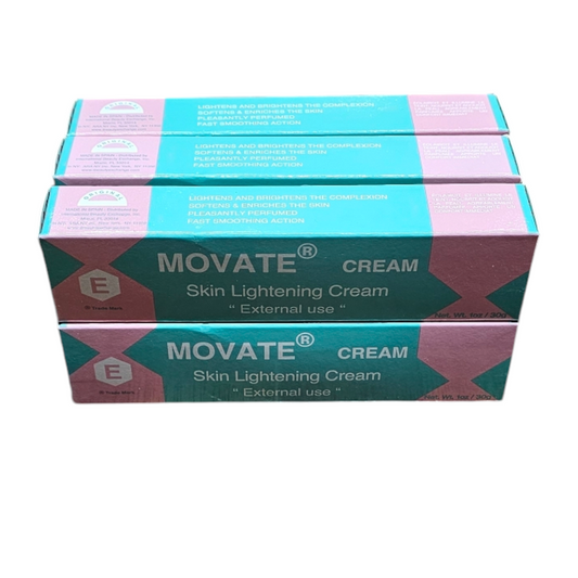 Movate Fast Action Skin Lightening Tube Gel 30G (pack of 6)