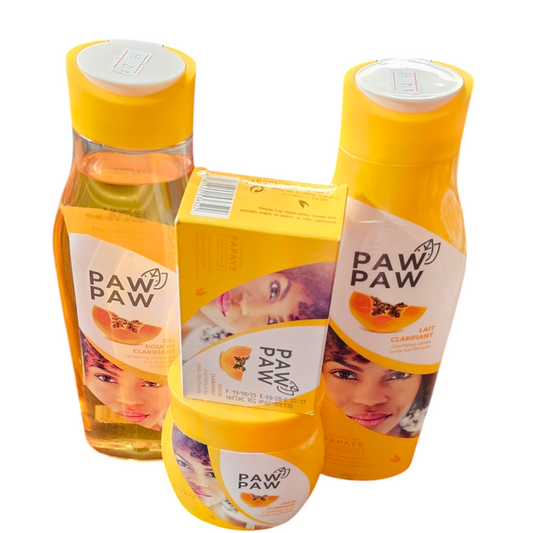 Paw Paw Papaya Clarifying Lotion 500ml, Tube Cream 1oz, Jar Cream 300ml,+ soap 7oz