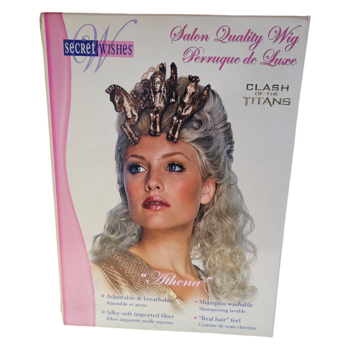 Clash of The Titans Athena Wig and Headpiece