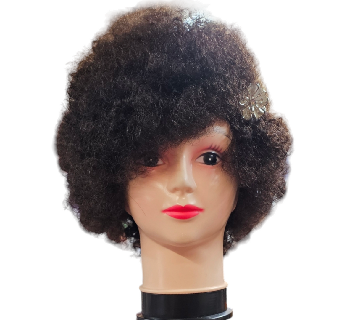 Synthetic Short Afro Kinky Curly Wigs for Black Women