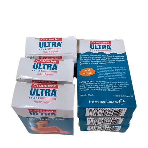 Ultra Crusader Skin Tone Soap 2.85 oz - Pack of 6