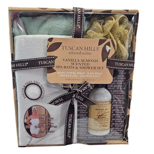 Tuscan Hills Selected Scents French Cherry Blossom Spa Bath & Shower Set