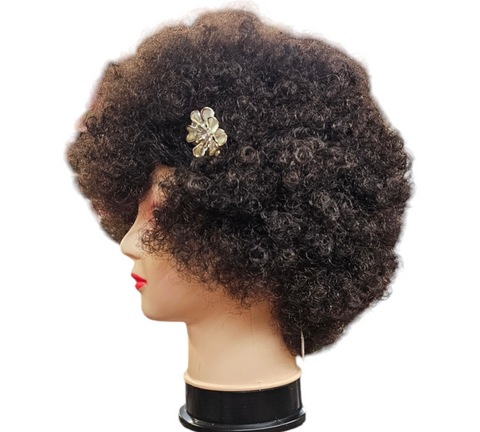 Synthetic Short Afro Kinky Curly Wigs for Black Women