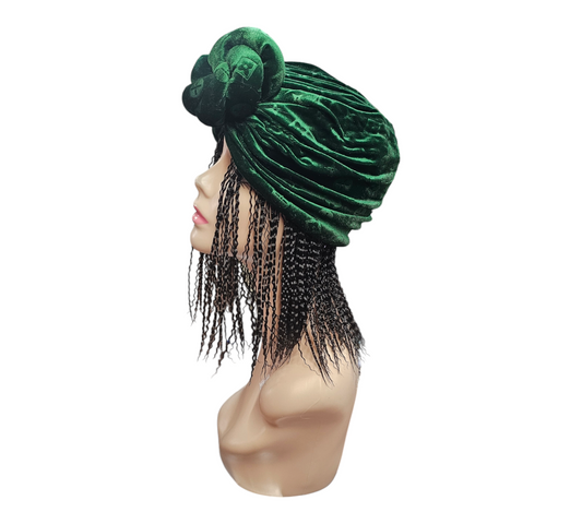 New Arrival Head wrap Ready To Use Wig And Hair Attachment Into The Head-wrap