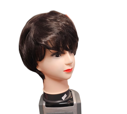 2025 Lovely pixel cut That Looks Just Like Your Own Hair Period/ With Removable bow